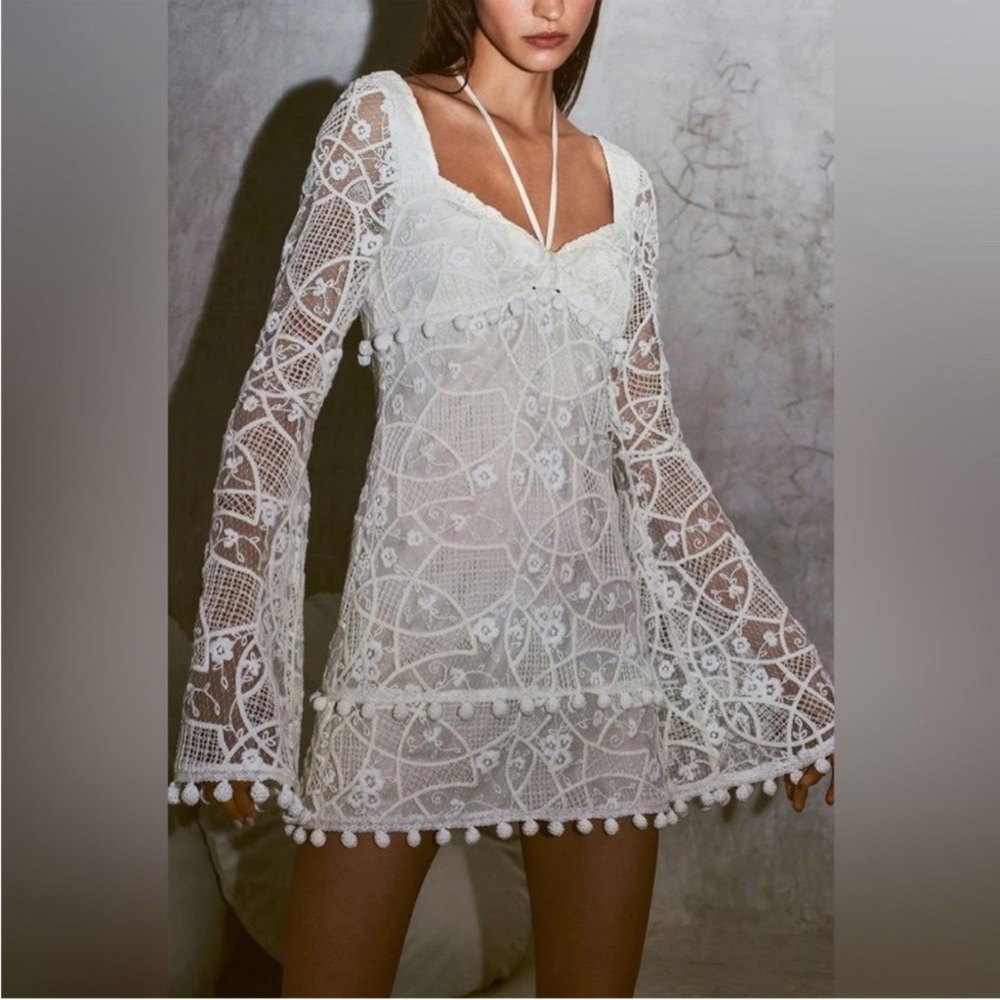 Alexis Ivory Lace dress